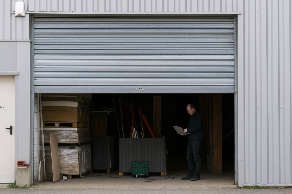 Entretien et maintenance de rideaux métalliques